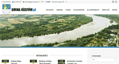 Desktop Screenshot of gminajozefow.pl